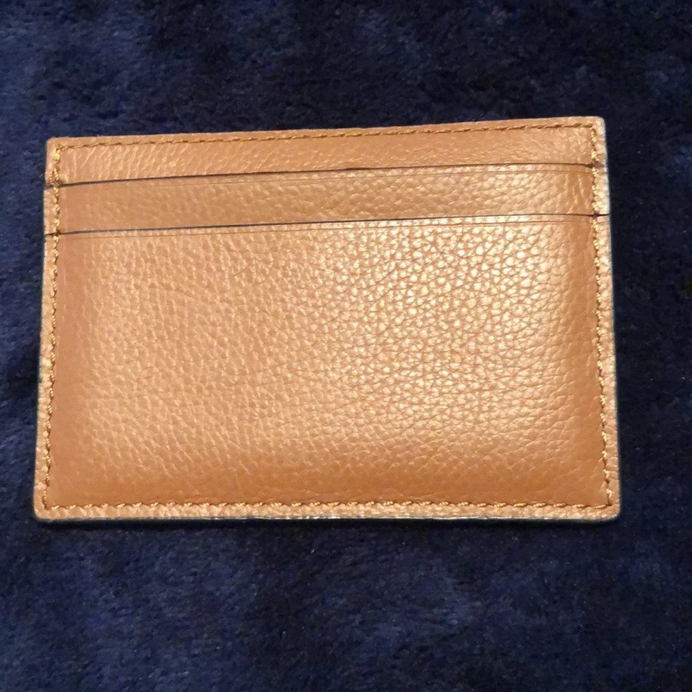 NWOT Coach Leather CC Case